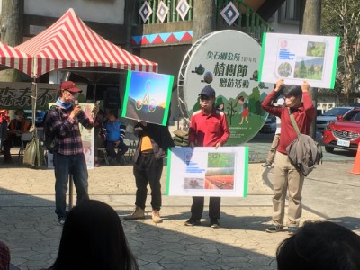 愛林保林觀念及原生樹的優點宣導 新竹林區管理處提供